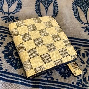 Brand new checkered wallet